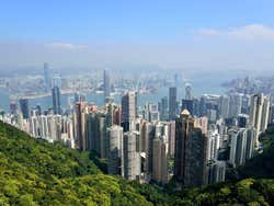 A impressionante vista de Victoria Peak