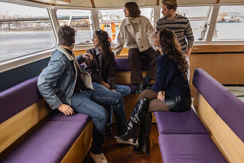 Disfrutando del crucero por Budapest