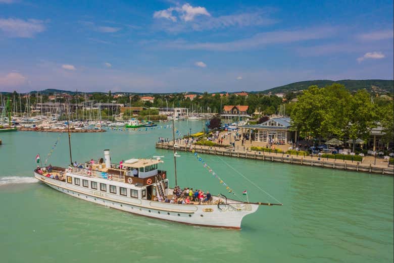 Balade en bateau sur le lac Balaton