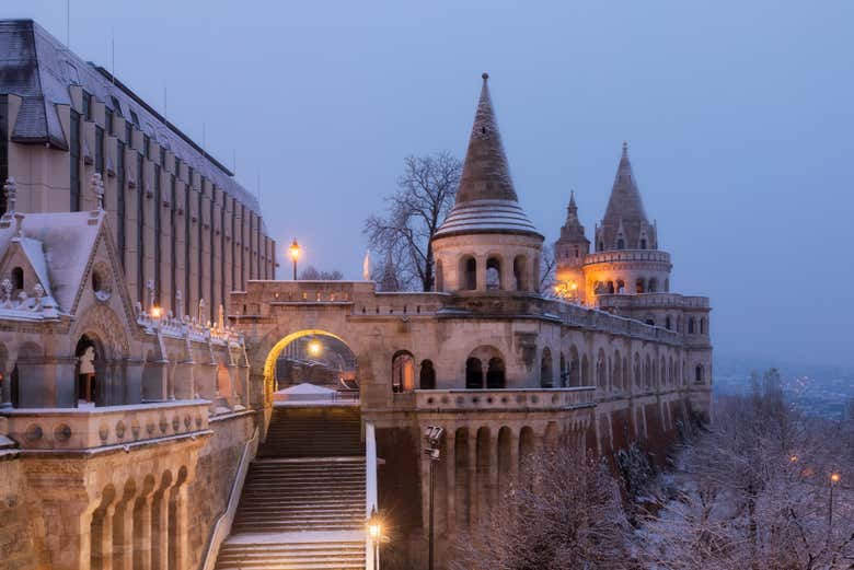 Vista sul Bastione dei Pescatori