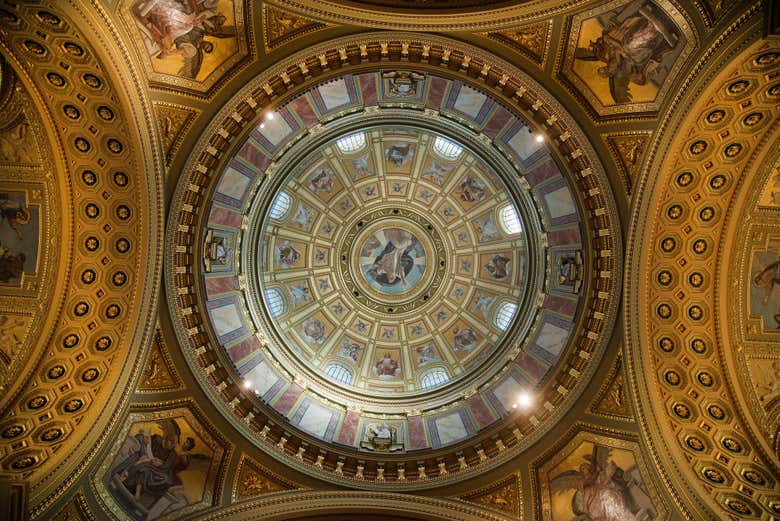 Détail des fresques de la basilique