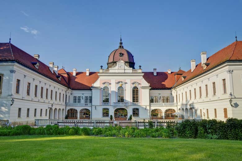 Entrée du château de Gödöllő