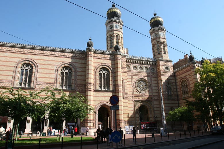 Esterno della Grande Sinagoga di Budapest