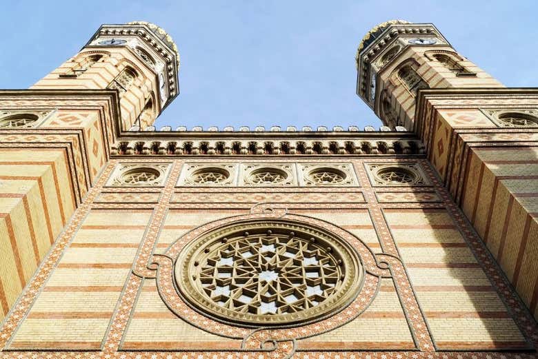 Check out the rose window