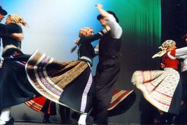 Hungarian Folk with beautiful colors