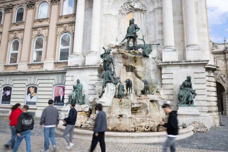 A Fonte Matias, no bairro de Buda