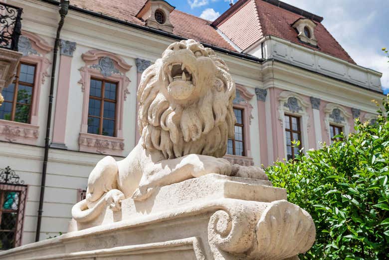 León en el Palacio Gödöllö