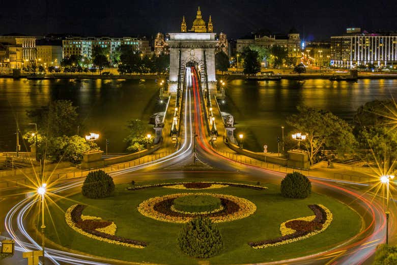 Por la noche en Budapest