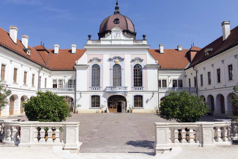 Fachada del Palacio Gödöllö
