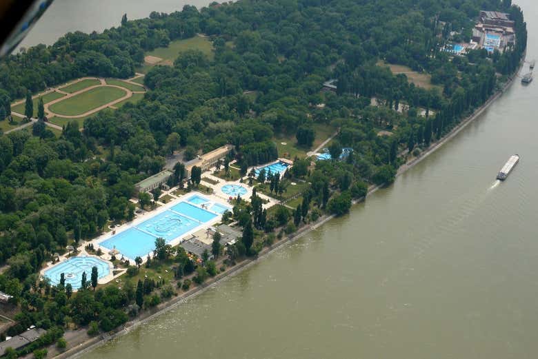 Panoramica del complesso termale Palatinus