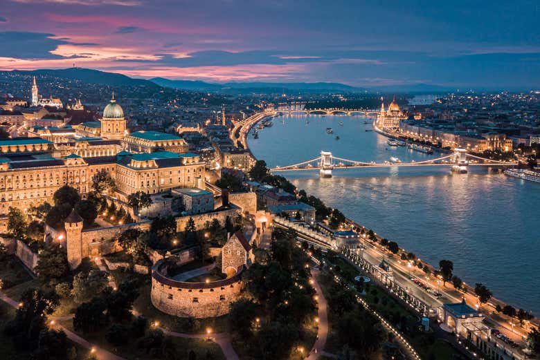 Río Danubio a su paso por Budapest