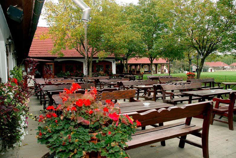 El patio de Tanyacsárda