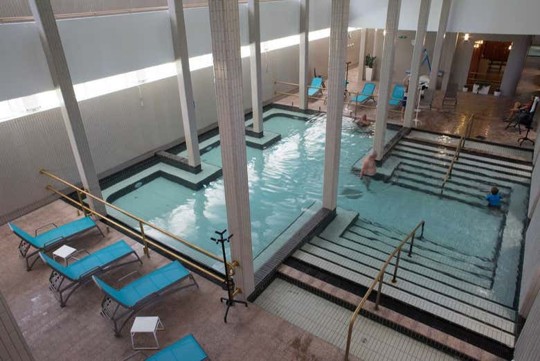 Una delle piscine coperte di Palatinus