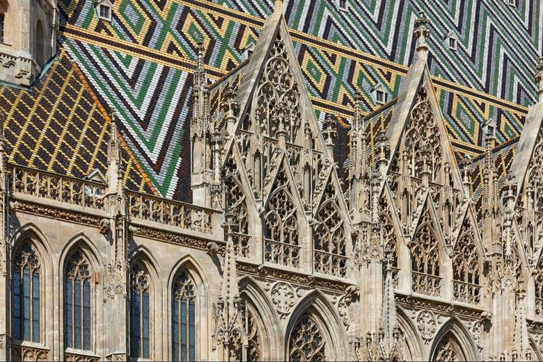 Fachada de la Catedral de San Esteban en Viena