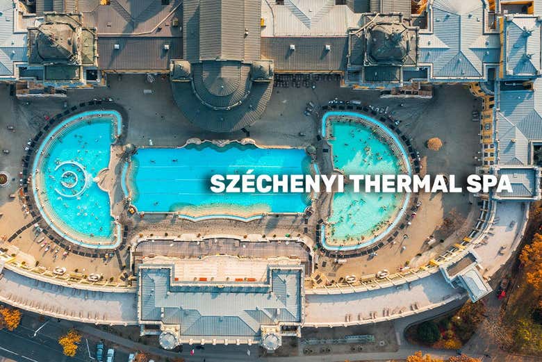 Podréis visitar los baños de Széchenyi