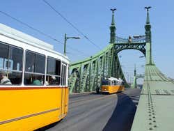 Tram a Budapest
