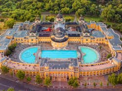 Vista panoramica dei Bagni Széchenyi