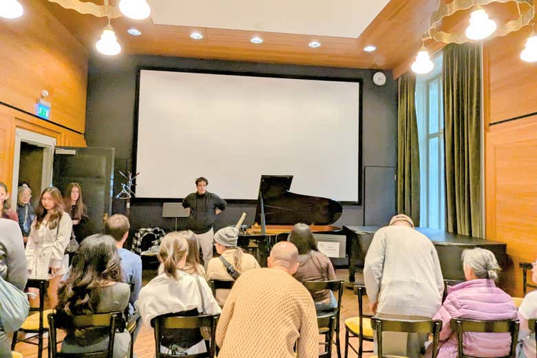 Preparando-nos para o pequeno concerto