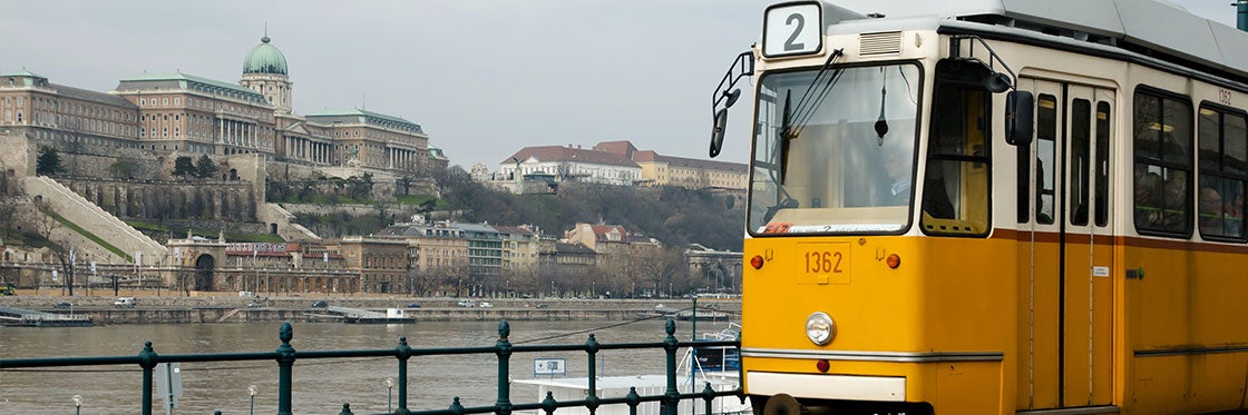 Tranvías en Budapest