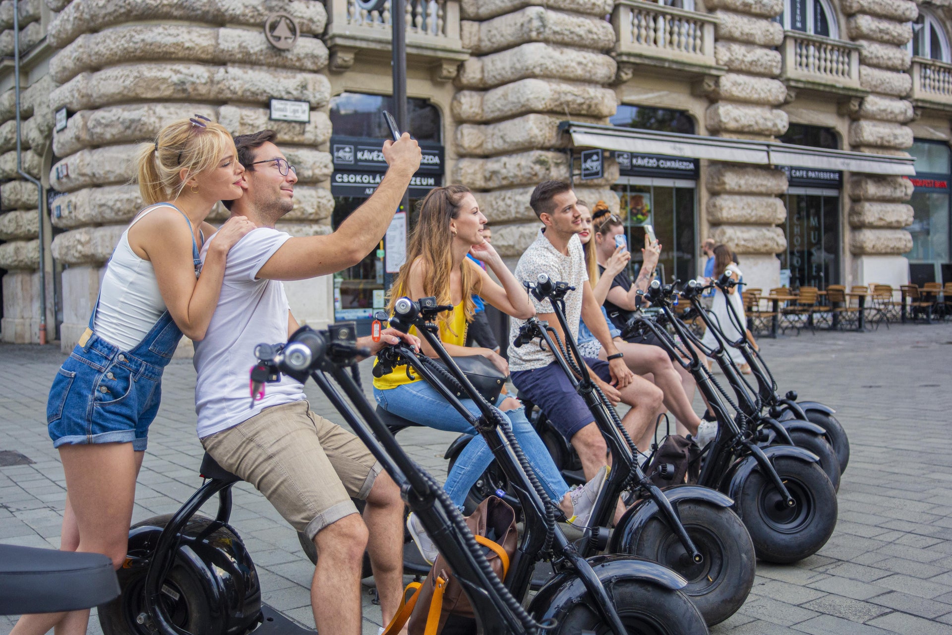 Tour di Budapest in scooter elettrico