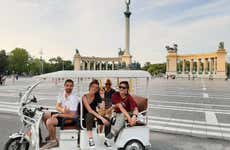 Tour de tuk tuk elétrico por Budapeste