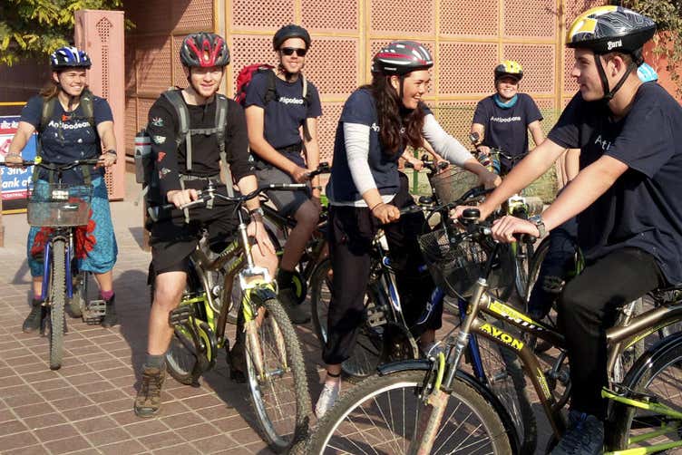 Turistas em Agra
