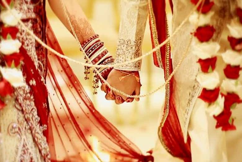 Renouvellement des voeux de mariage selon le rituel hindou