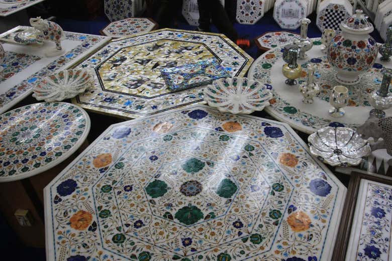 Artesanato mongol em Agra