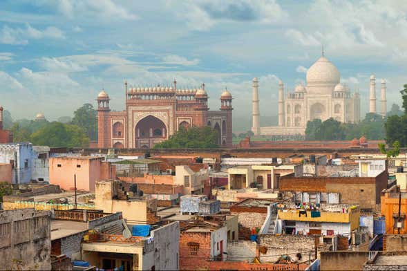 Tour pelos templos de Agra