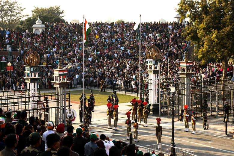 Ceremonia fronteriza de Wagah