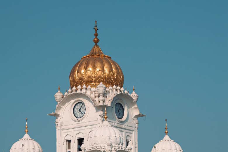 Fijándonos en los detalles de la arquitectura de Amritsar