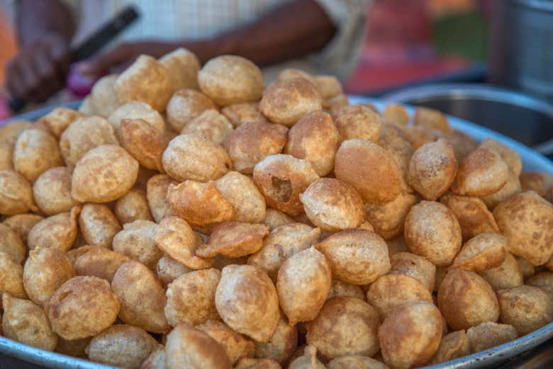 Pani Puri, aperitivo típico indio
