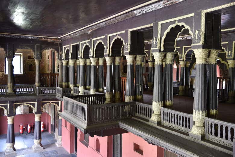Intérieur du palais du sultan