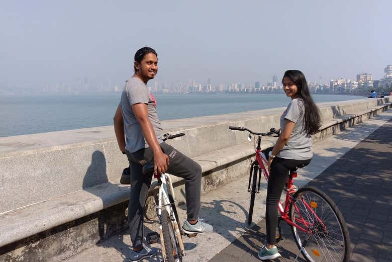 Profitez de la balade à vélo dans Bombay