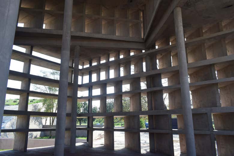 Architecture avant-gardistee à Chandigarh