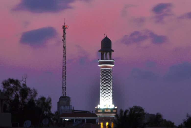 Chandigarh de noche