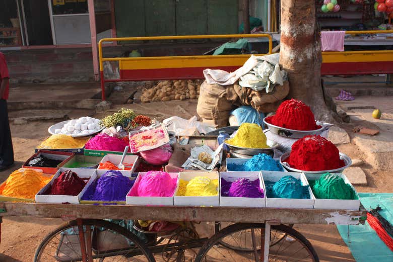 Assortiments d'épices à Chennai