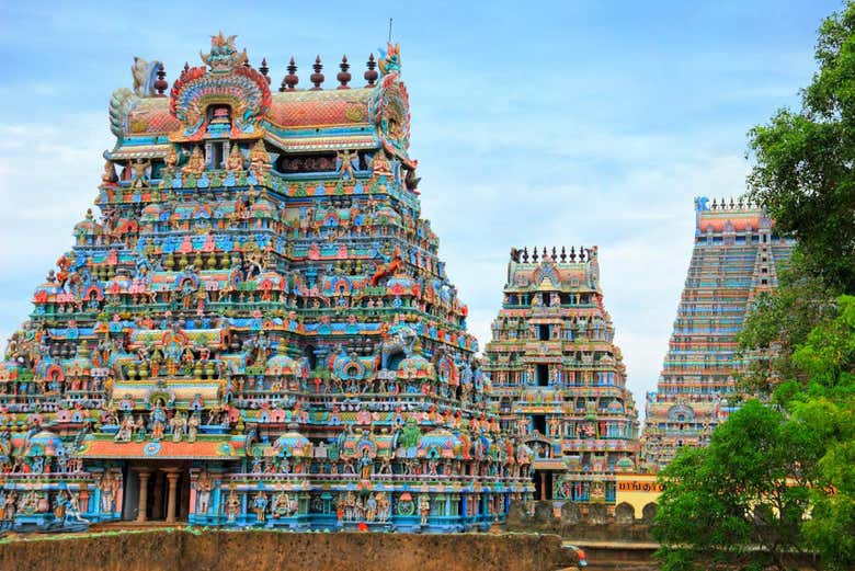 Views of the Kapaleeshwarar Temple