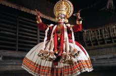 Espectáculo de danza Kathakali