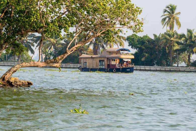 Navigando sulla costa di Alappuzha