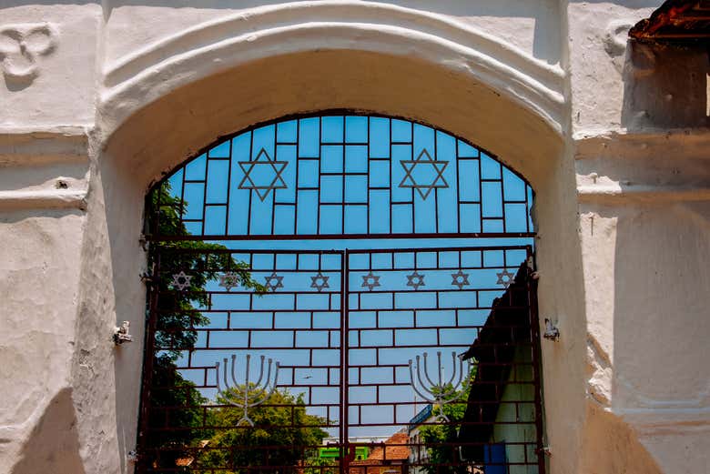 Esplorando il quartiere ebraico di Kochi
