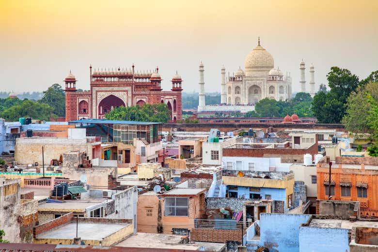 Panorámica de Agra