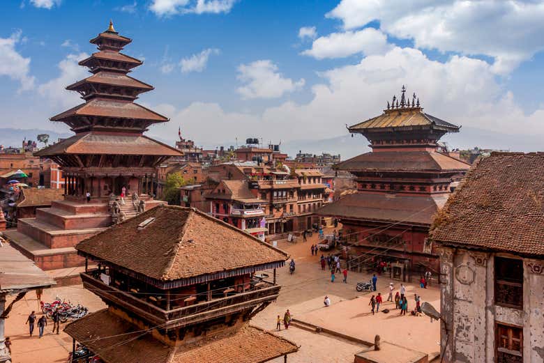 Ville népalaise de Bhaktapur