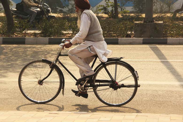 Visita di Delhi in bicicletta