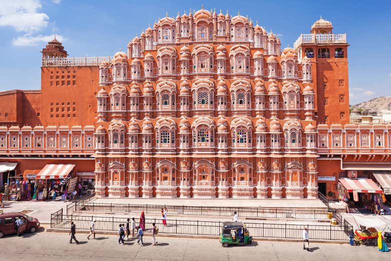 Hawa Mahal, el Palacio de los Vientos de Jaipur