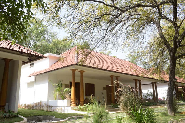 Hospedagem durante o retiro 