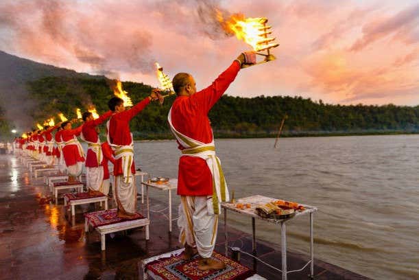 La ciudad santa de Haridwar