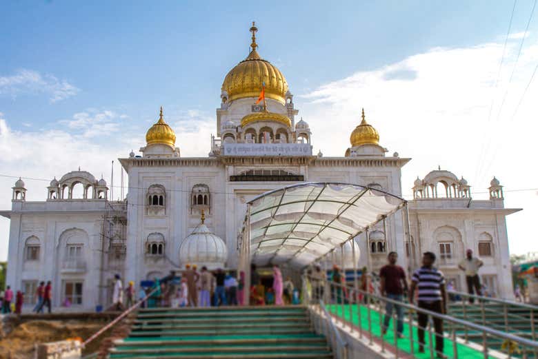 Temple sikh de Gurdwara Bangla Sahib