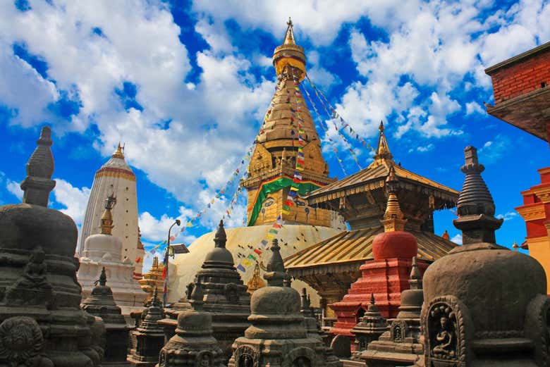 Swambhunath, le temple des singes à Katmandou