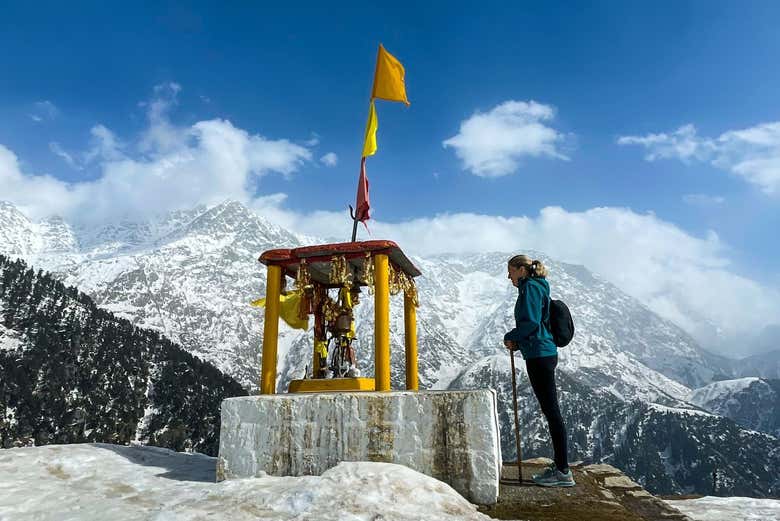 Vistas desde la cima de Triund